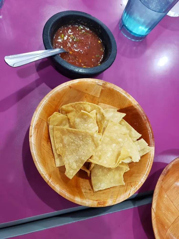 Guacamole and Chips and Salsa